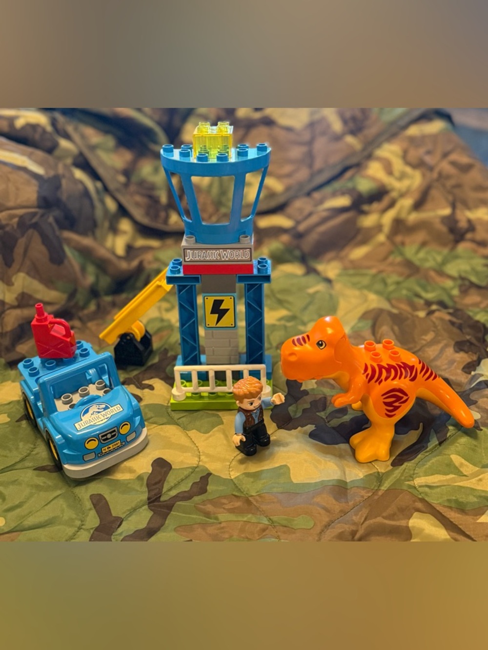 LEGO Jurassic World DUPLO Set Jurassic Park Owen Grady Dinosaur